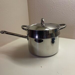 Revere PRO LINE Stainless steel Cookware Pot with steamer and lid